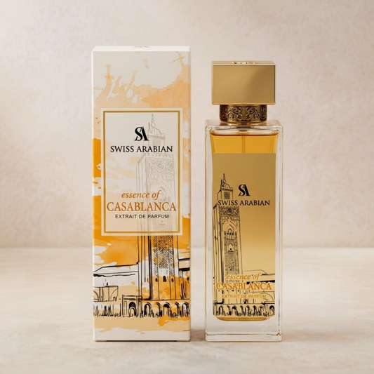 Essence of Casablanca by Swiss Arabian bottle and box