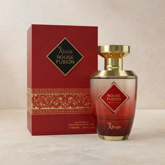 Rouge Fusion bottle and box