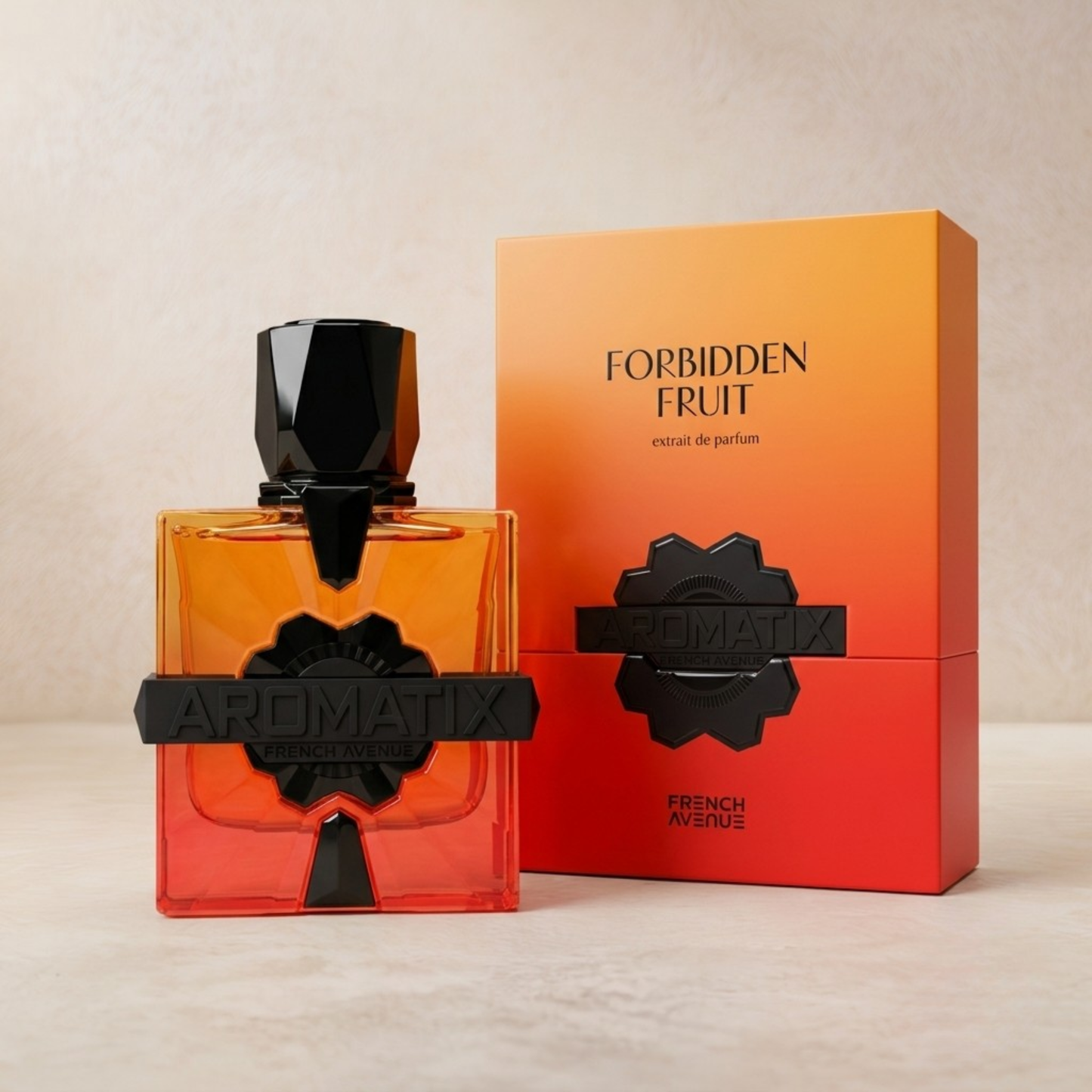 Forbidden Fruit by Aromatix bottle and box