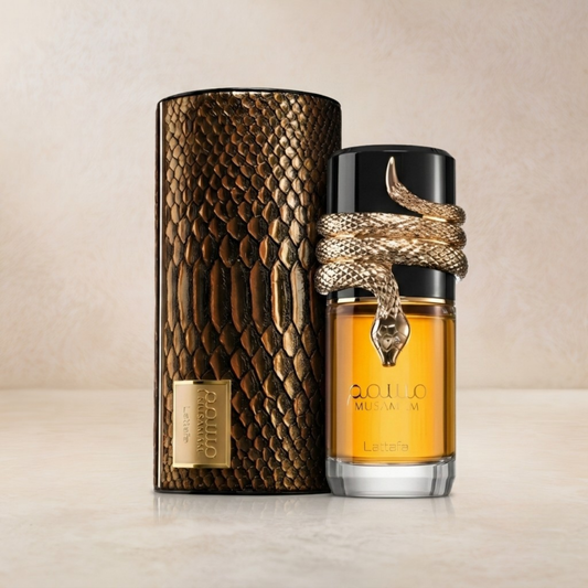 Musamam by Lattafa bottle and box
