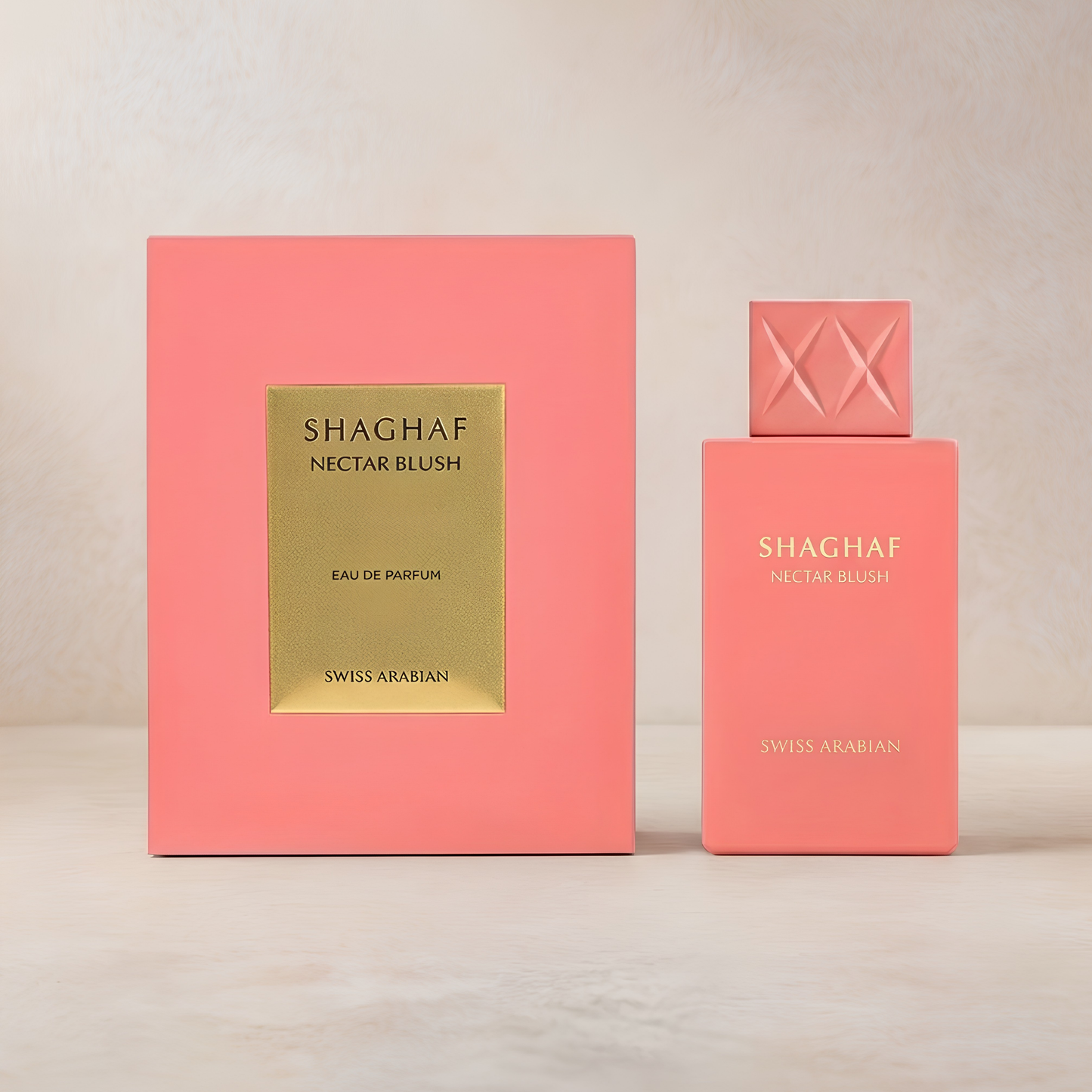 Nectar Blush bottle and box