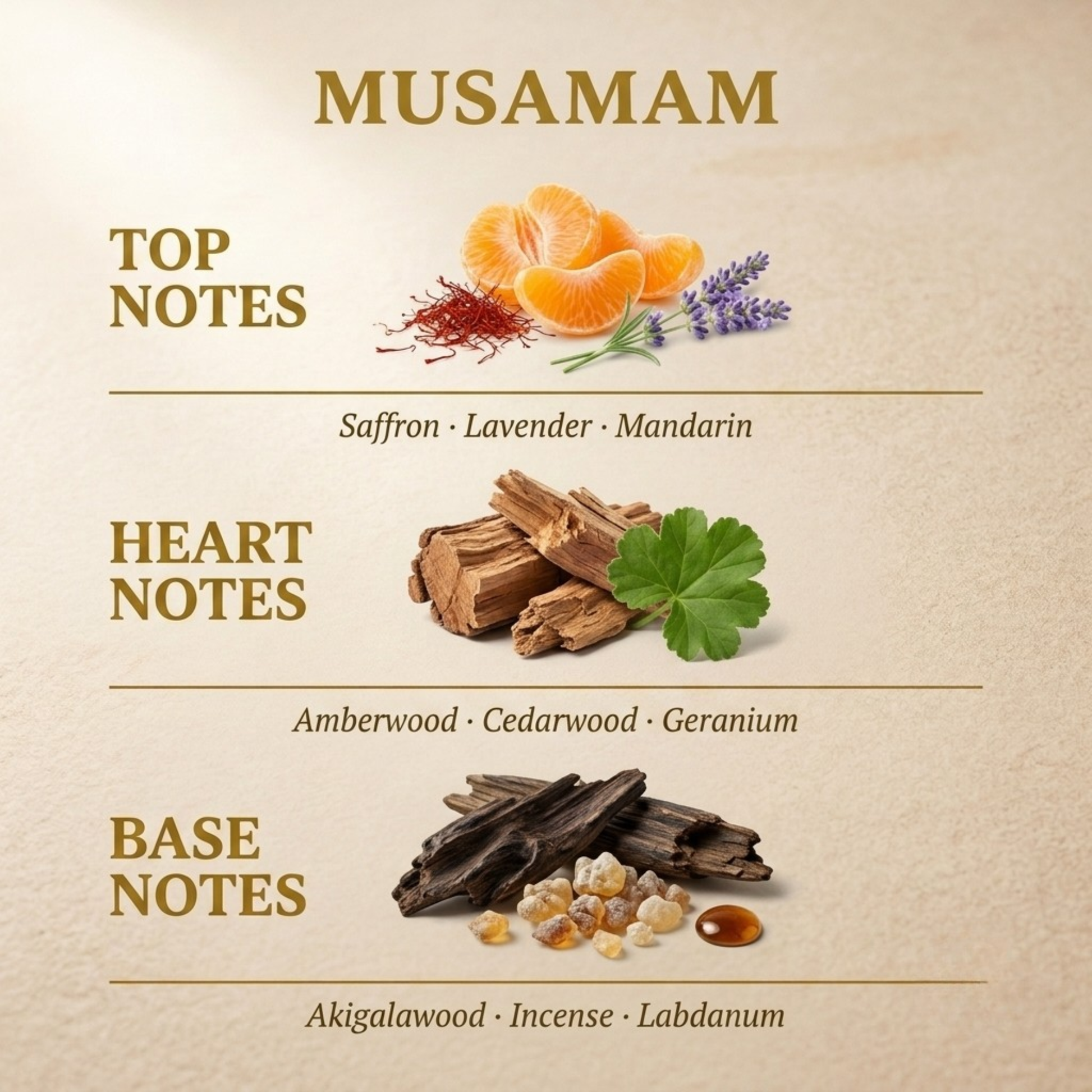 Musamam by Lattafa fragrance notes