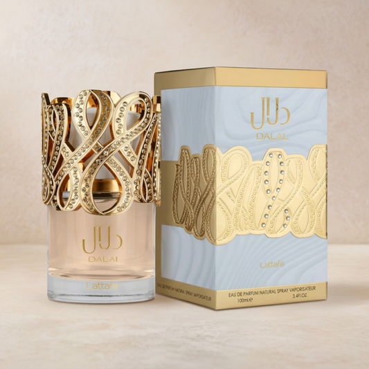 Dalal by Lattafa bottle and box