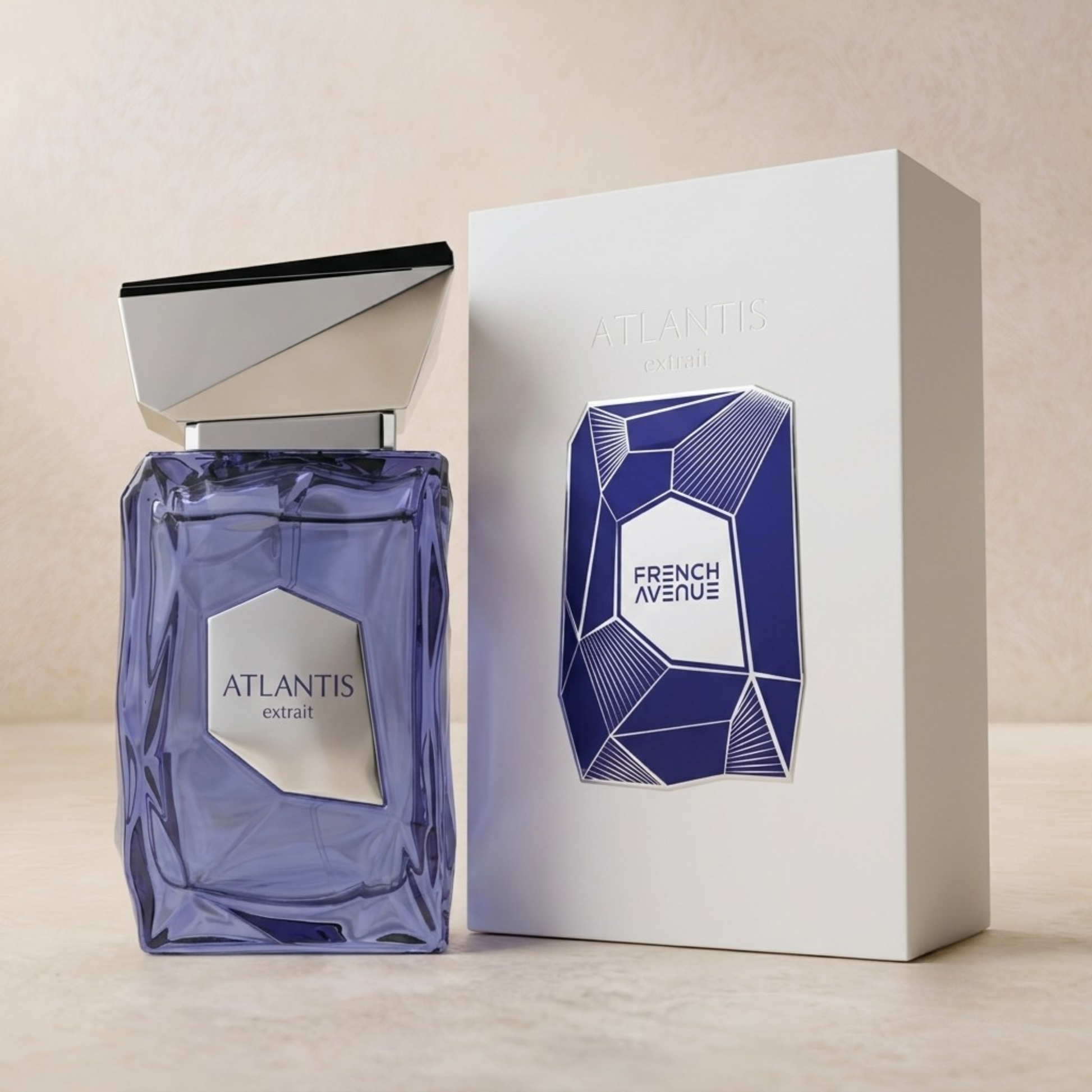 Atlantis Extrait by French Avenue bottle and box