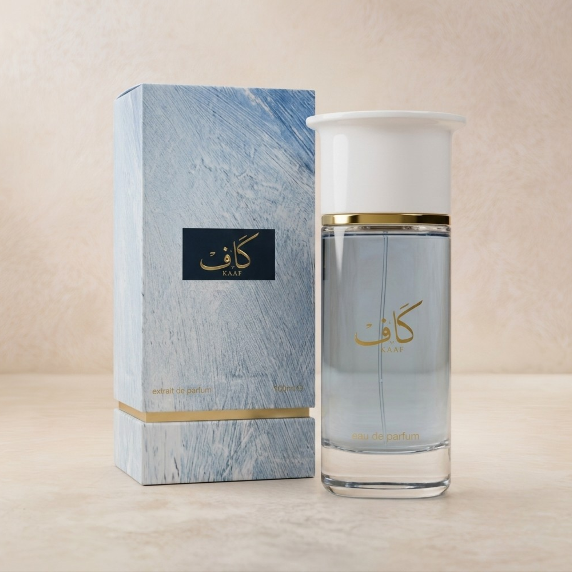 Kaaf by Ahmed Al Maghribi bottle and box
