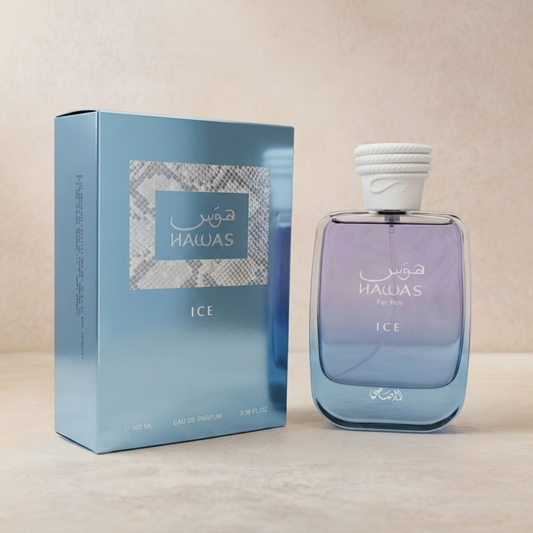 Hawas Ice bottle and box